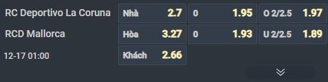 Nhận định, Soi tỷ lệ k&egrave;o Deportivo vs Mallorca 01h00 ng&agrave;y 17/12: Hơn nhau ở động lực - Ảnh 5