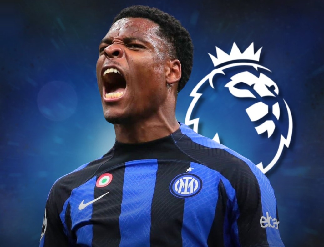 Hậu vệ ng&ocirc;i sao Denzel Dumfries đang trong tầm ngắm của MU v&agrave; Man City