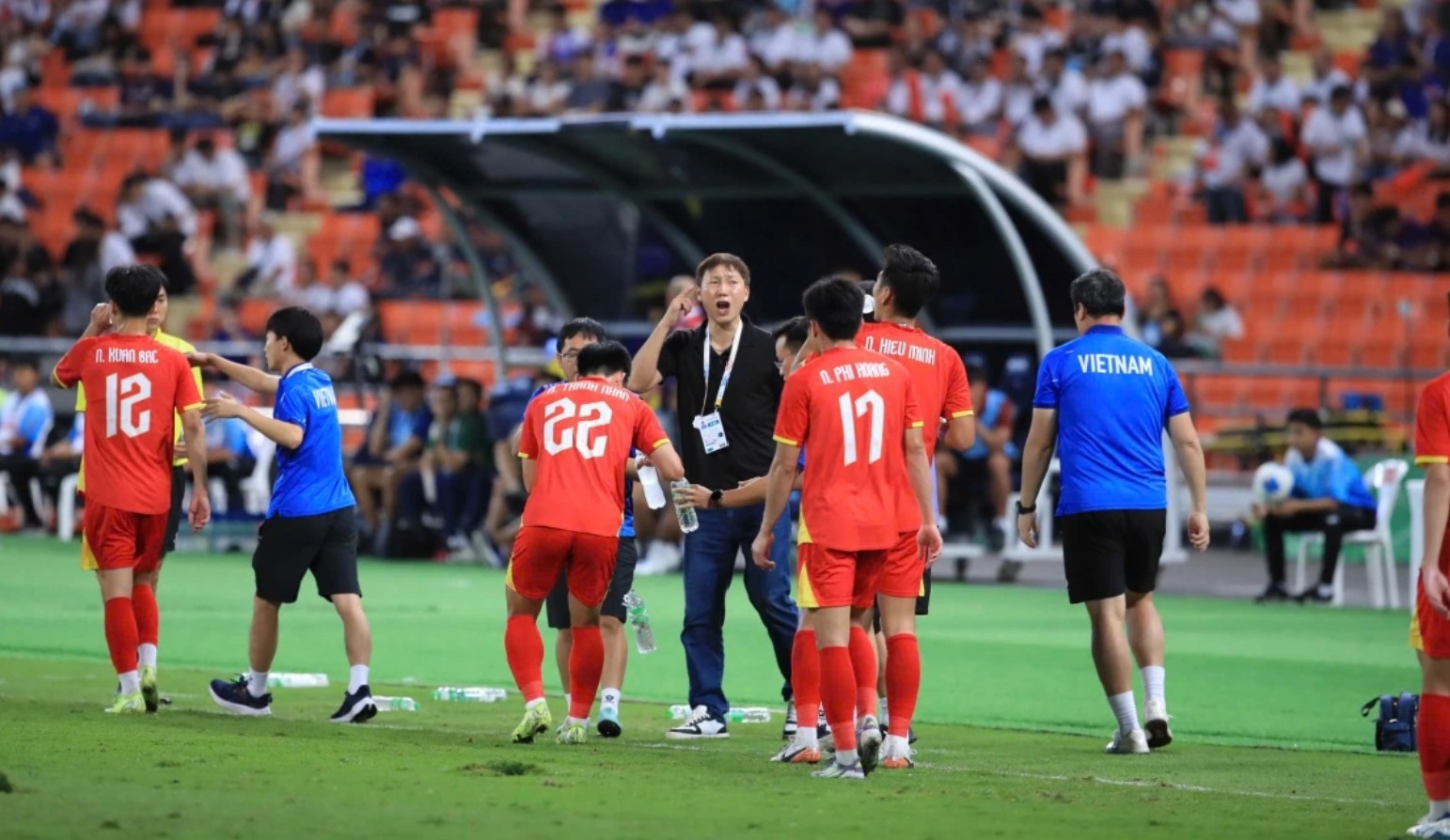 Chấm điểm U22 Việt Nam Chung kết b&oacute;ng đ&aacute; Sea Games: Đ&igrave;nh Bắc si&ecirc;u hạng, Thần t&agrave;i Thanh Nh&agrave;n - Ảnh 4