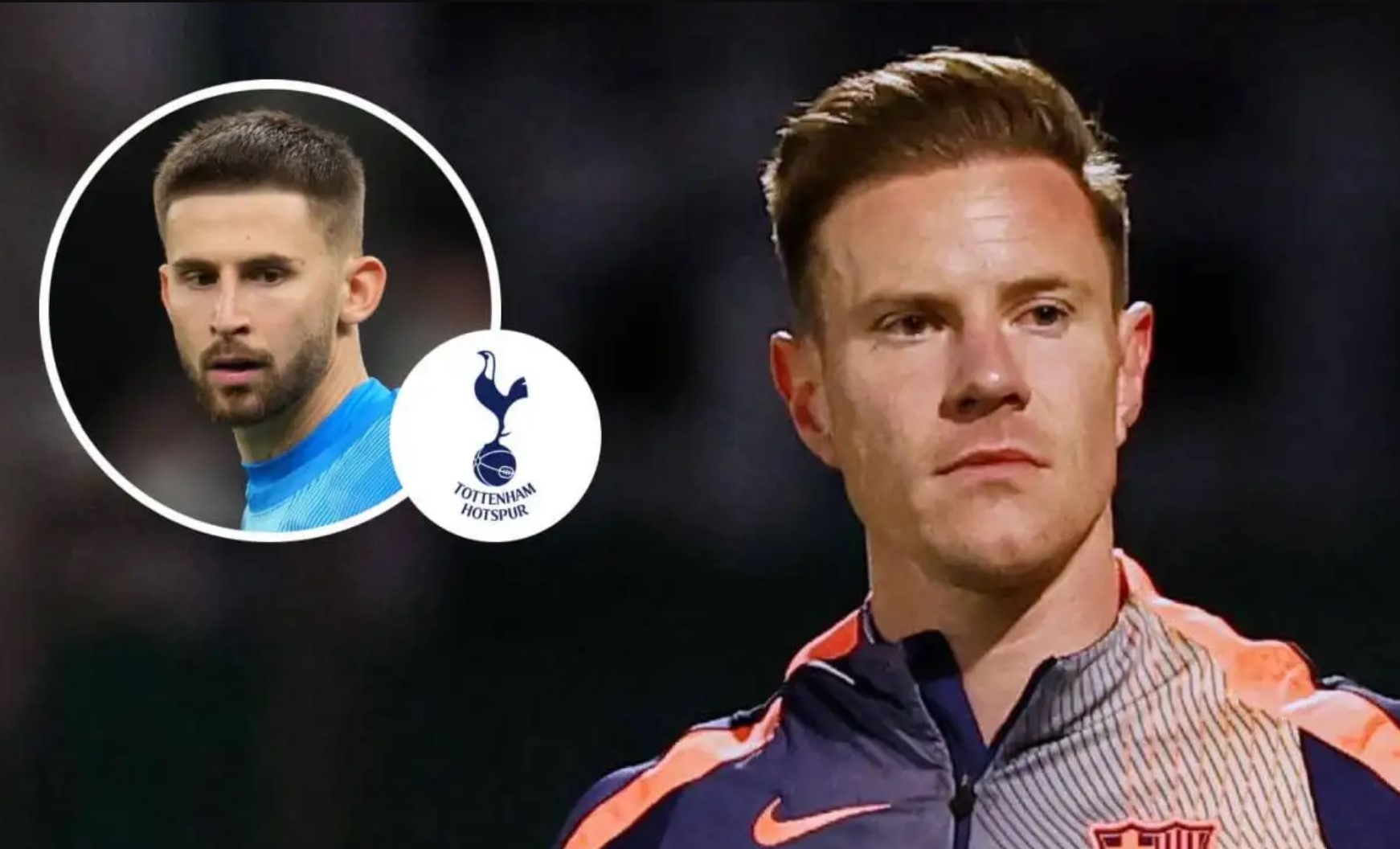 Thủ m&ocirc;n Barca Ter Stegen trong tầm ngắm Tottenham