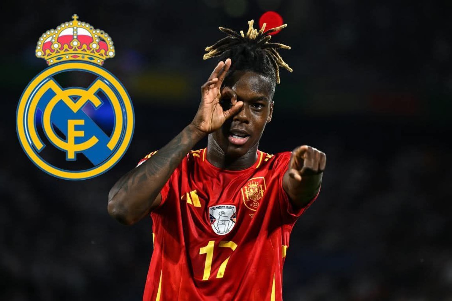 Nico Williams chỉ muốn gia nhập Real Madrid