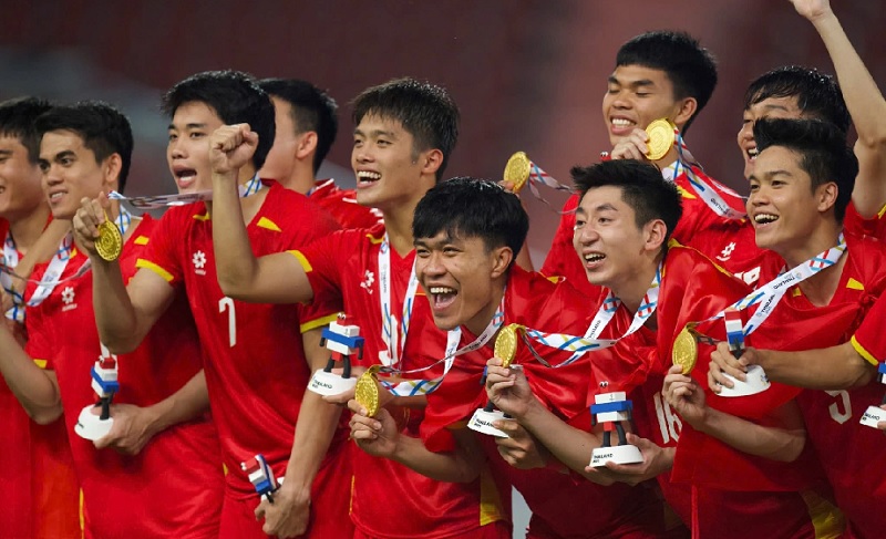 Vừa v&ocirc; địch SEA Games, U22 Việt Nam đ&atilde; nhận thưởng vượt mong đợi - Ảnh 3